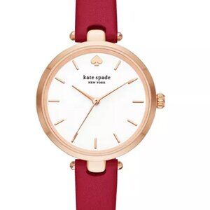 Kate Spade New York Women's Red and Burgundy Watch